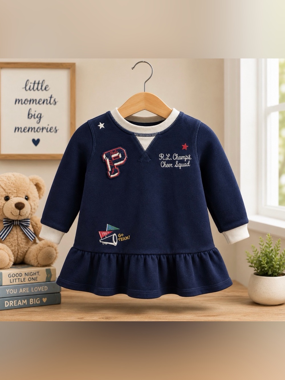 Ralph Lauren Navy Blue Kids top size 18 months